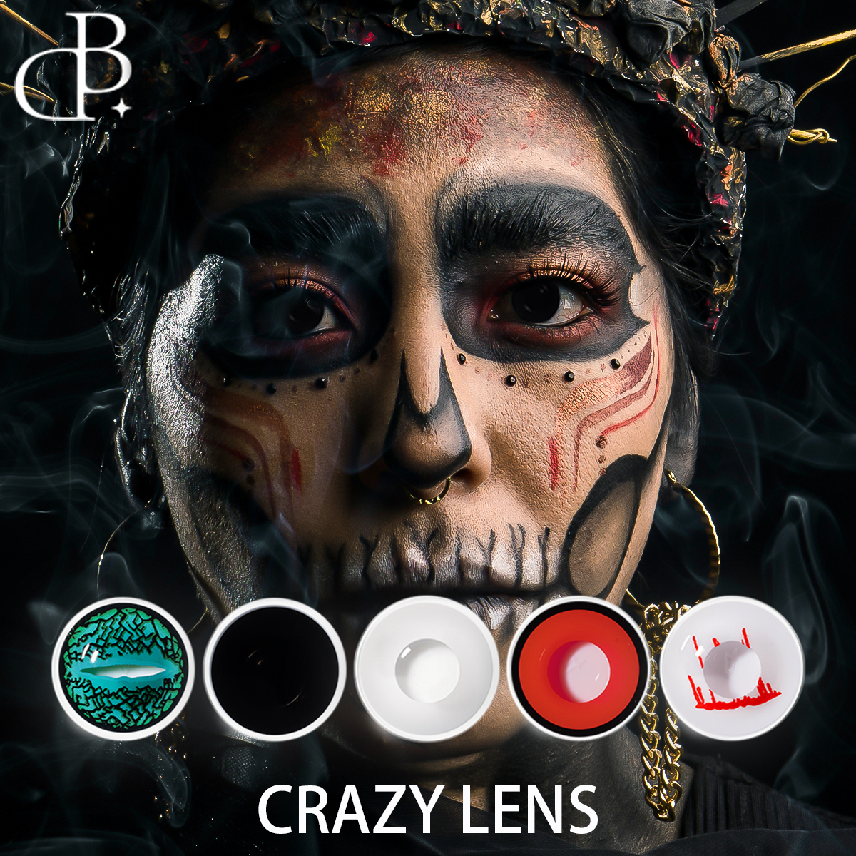Factory directly high quality Meetone halloween crazy cosplay contact lenses for business
