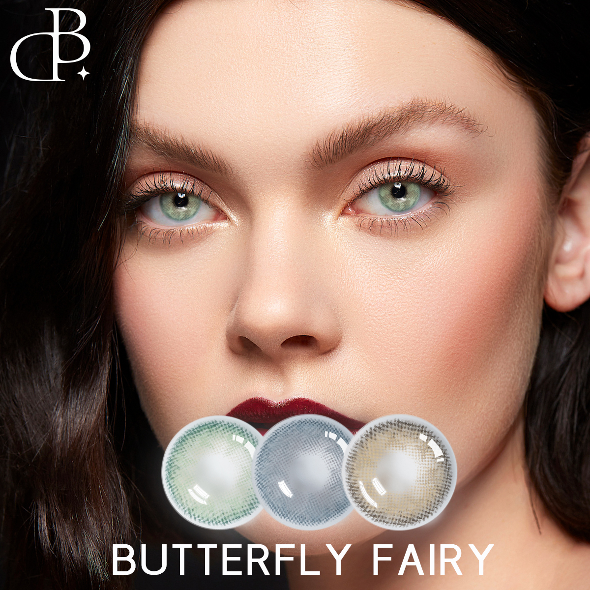 BUTTERFLY FAIRY dbeyes contact lenses new arrival color contact lens softlens ukuran 14.00mm contact lens hot selling kosmetik