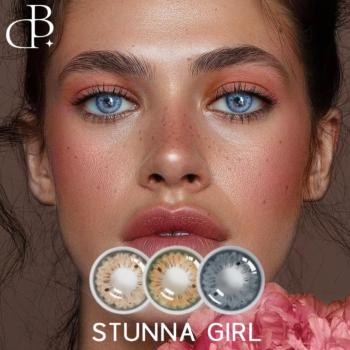 STUNNA GIRL Nauja privati ​​etiketė Dbeyes akių kontaktinių lęšių didmeninė prekyba kontaktiniais lęšiais Couleur Color kosmetiniai kontaktiniai lęšiai