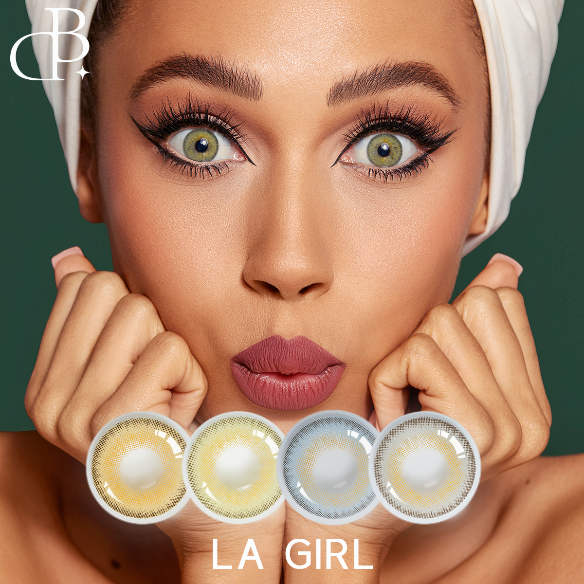 LA GIRL Fashion Hot Style Venda a l'engròs de lents de contacte de color Etiqueta privada personalitzada barata per guanyar elogis càlids dels clients
