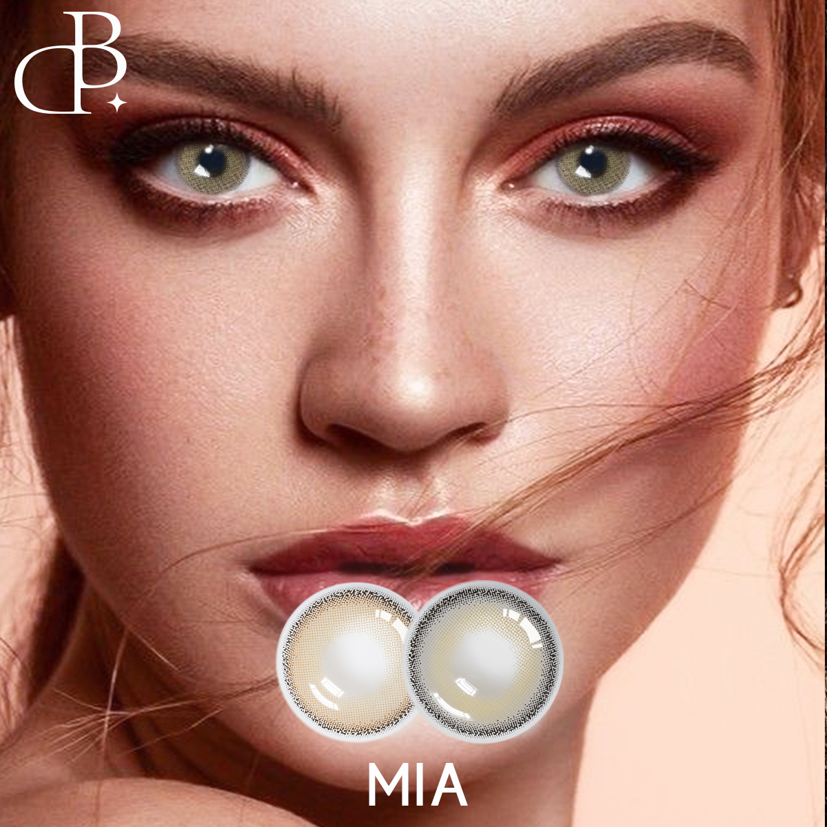 MIA Engros Brune kontaktlinser Øjenfarve Linsefremstilling Kosmetisk Direkte Årlig farve Øjenkraftkontaktlinser