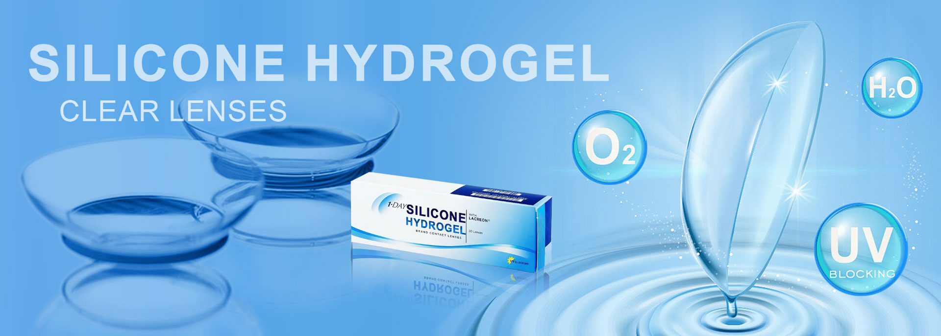 2-CLEAR-LENSES-SILICONEHYDROGEL