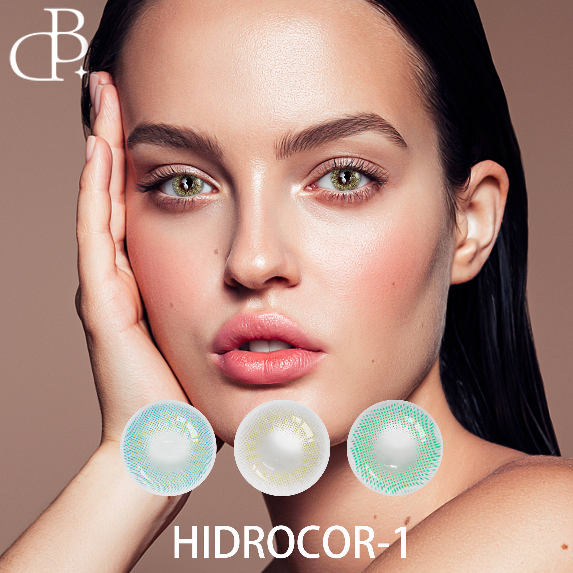 Farve kontaktlinser HIDROCOR lentes contacto Ny stil Naturlige øjne Farvede linse Cosplay Kosmetiske øjne linse
