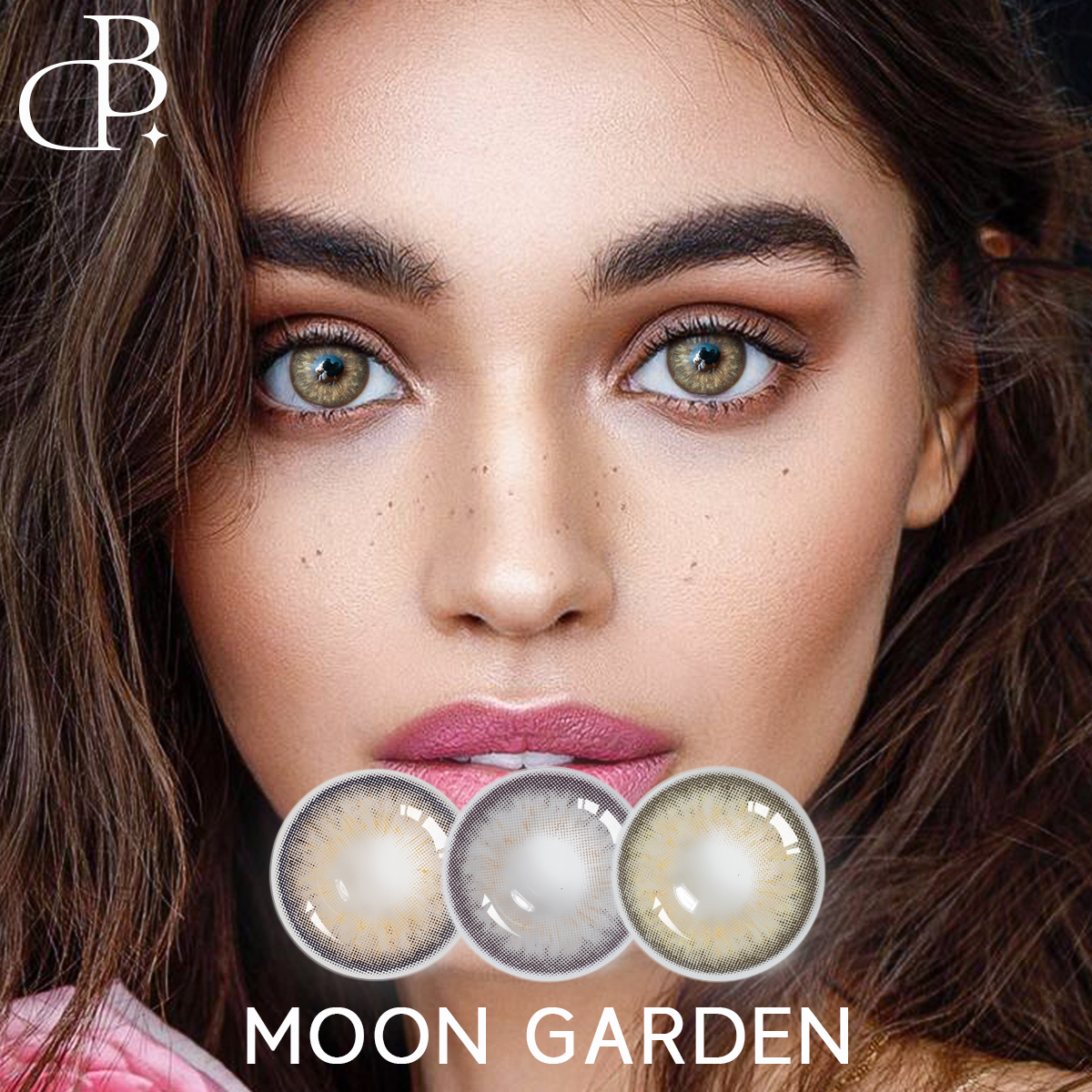 မျက်ကပ်မှန်အသစ် MOON GARDEN Color Day Contact Lens လက်ကား သဘာဝအရောင်များ မျက်လုံးမျက်ကပ်မှန်