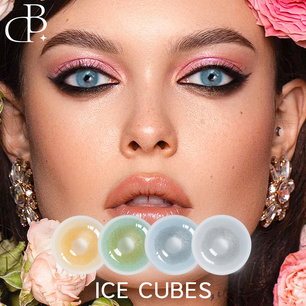 ICE CUBES Hot OEM/ODM Wholesale Circle Lentilles de Contact de Couleur Eye Contact Lens Color Contact Lens
