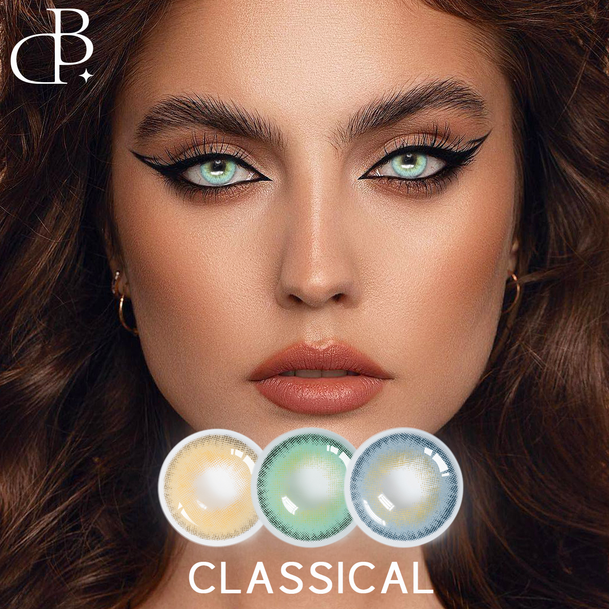 CLASSICAL obojene kontaktne leće Shadow Colour Collection Godišnje kontaktne leće u prirodnim bojama Brza dostava