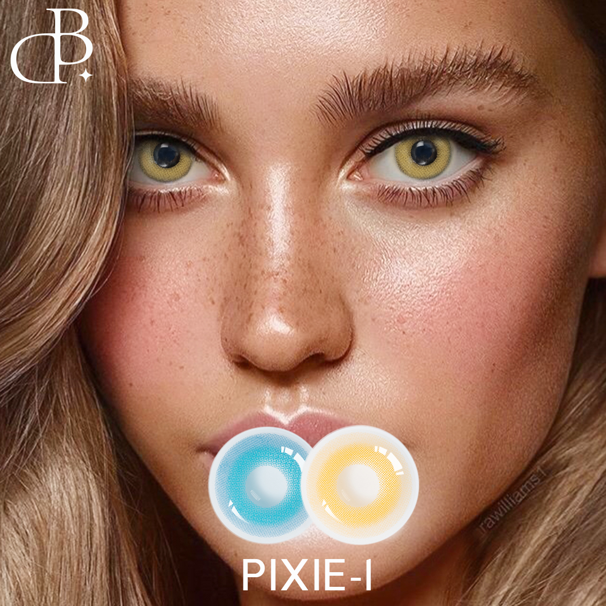 PIXIE Natural 14,5mm лінзи різнокольорові кольорові річні лінзи маленькі косметичні контактні лінзи макіяж