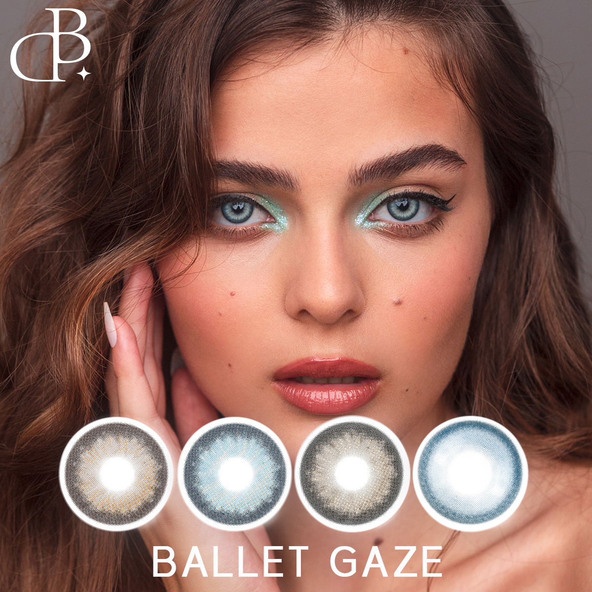 BALLET GAZE természet Clear Puha Kontaktlencse kozmetikai nagykereskedelem színes kontaktlencsék vény nélkül
