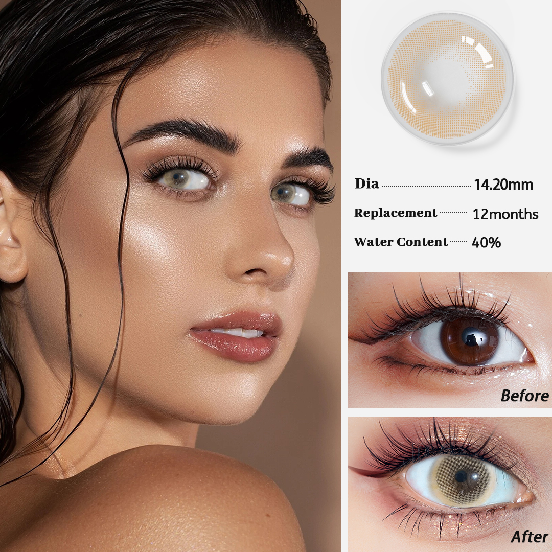 POLAR LIGHT wholesale cosmetic contact lense grey contacts coloured eye contacts next day delivery