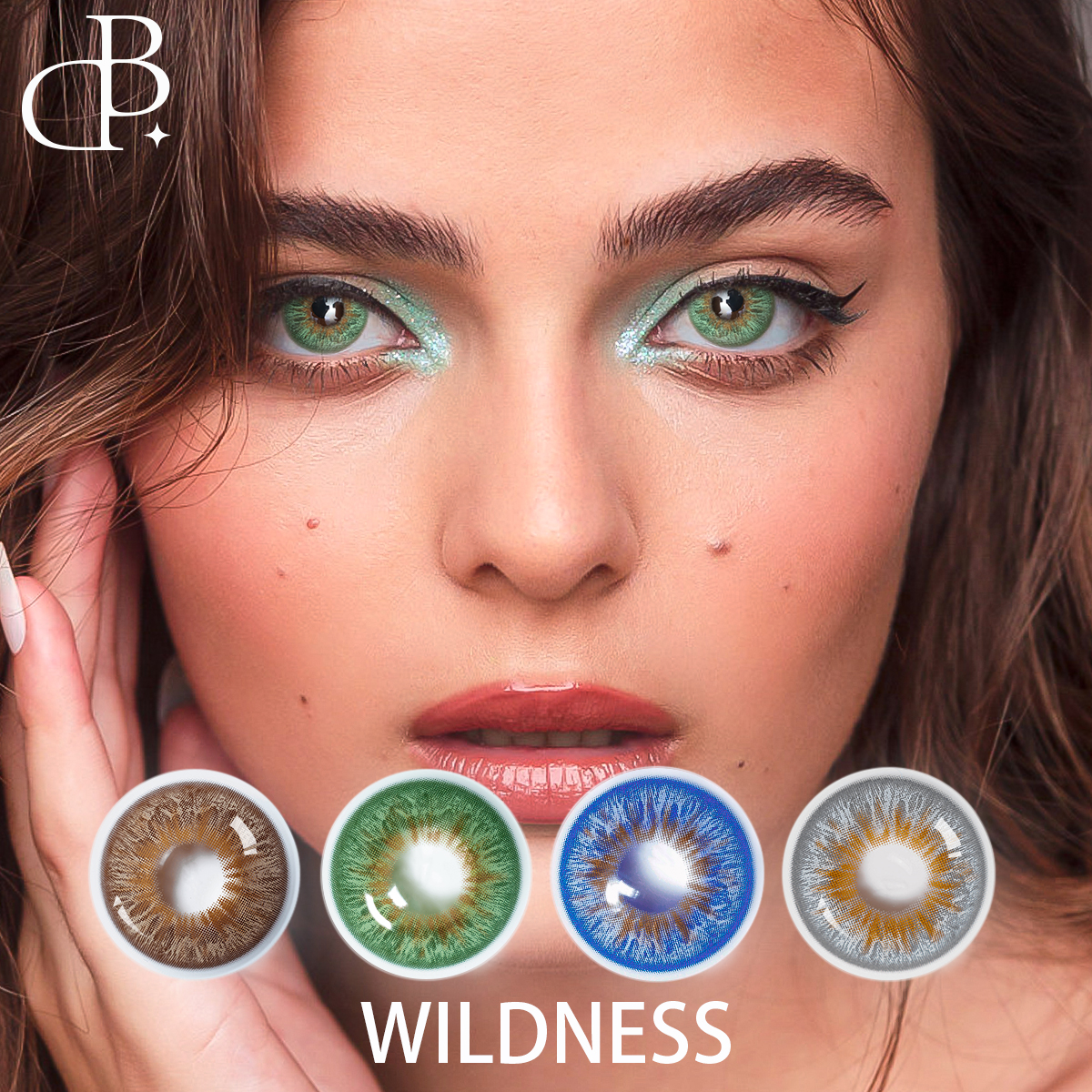 OEM ODM Custom Color contact lens Circle Colored Eye Cosmetic  WILDNESS Contact Lenses wholesale Contact lenses
