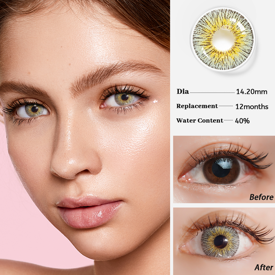 New Year Contact Lenses Wholesale Color Contact Lens Beauty big eyes oem /odm color contact lenses