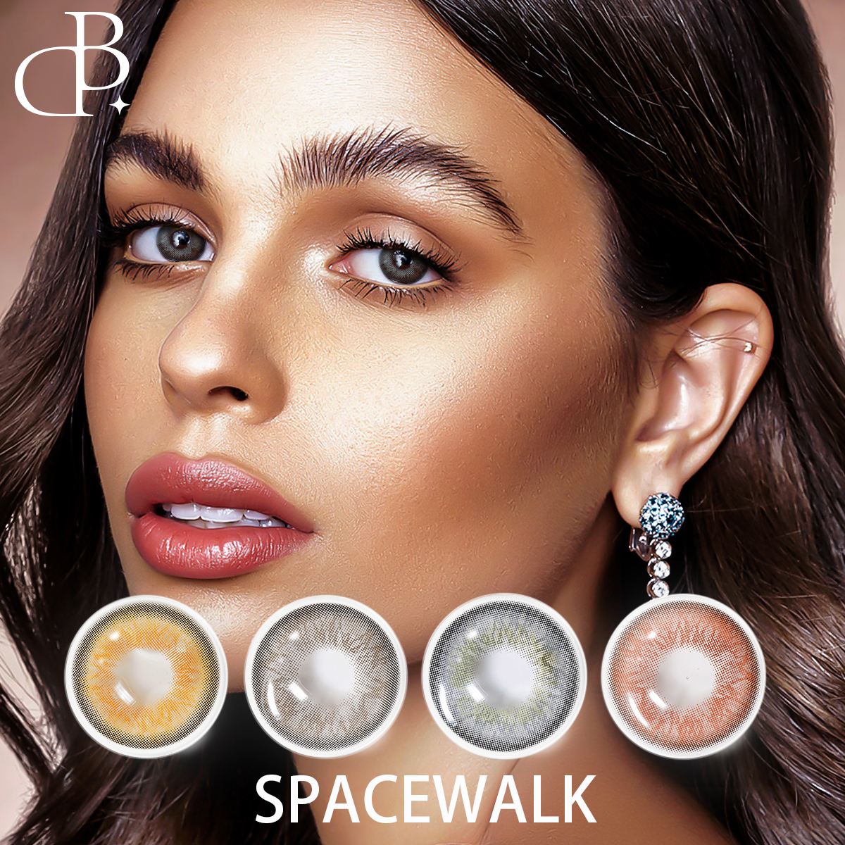 space-walk Трговија на големо со удобни контактни леќи во боја Cosplay Леќи со рецепт годишно