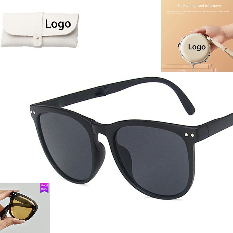 China Factory Dahcuan Optical DBKLW315 Customized Folding Shades Sunglasses with Case (11)