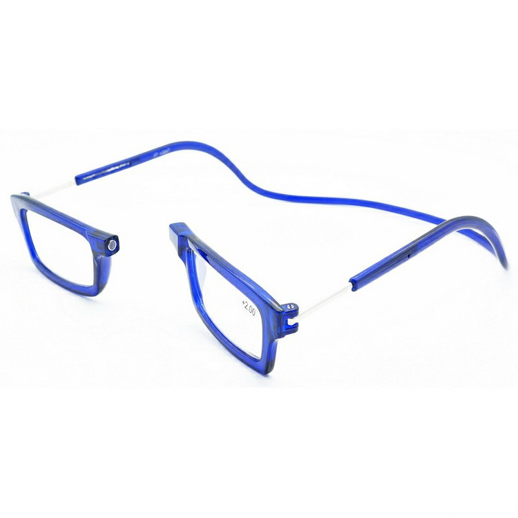 DRP136005 China Manufacture Half Frame Plastic Magnetic Clic Hanging Neck Reading Glasses (14)
