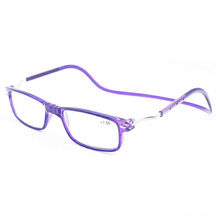 DRP140001 China Manufacture Factory Plastic Magnetic Clic Hanging Neck Reading Glasses (17)