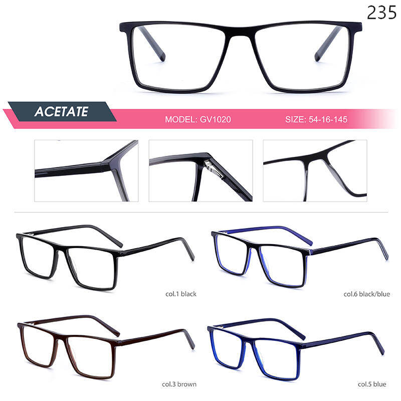 Dachuan Optical China Supplier Classic Design Optical Glasses Series with Acetate Material (12)