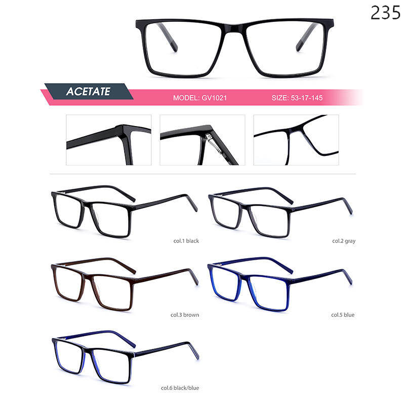 Dachuan Optical China Supplier Classic Design Optical Glasses Series with Acetate Material (13)