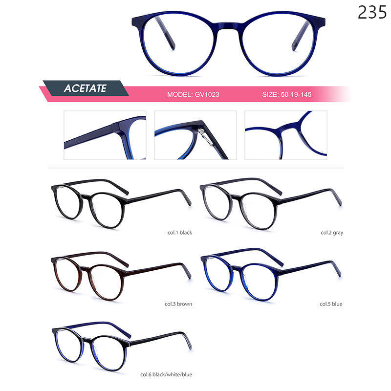 Dachuan Optical China Supplier Classic Design Optical Glasses Series with Acetate Material (15)