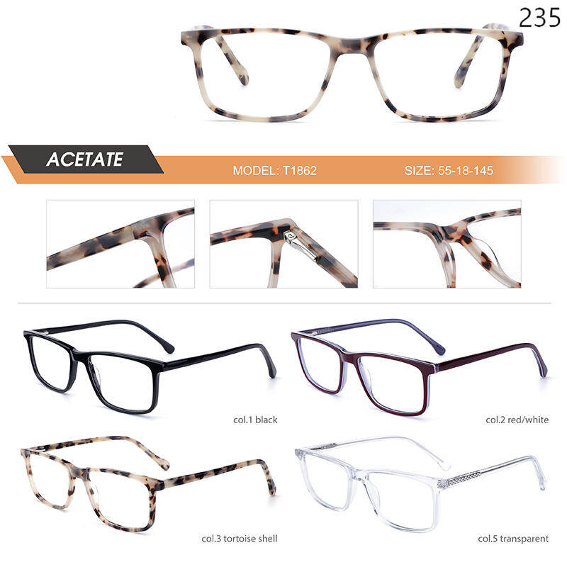 Dachuan Optical China Supplier Classic Design Optical Glasses Series with Acetate Material (30)