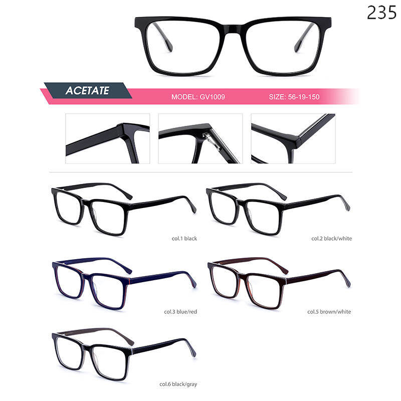 Dachuan Optical China Supplier Classic Design Optical Glasses Series with Acetate Material (6)