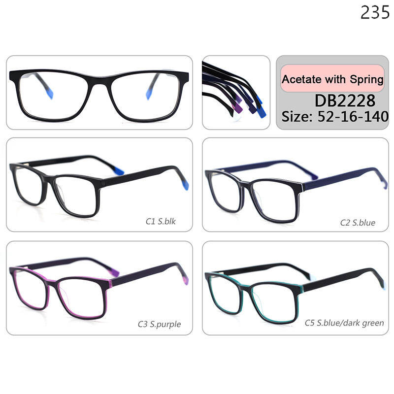 Dachuan Optical China Supplier Fashion Design Children Optical Glasses Series with Acetate Material (18)