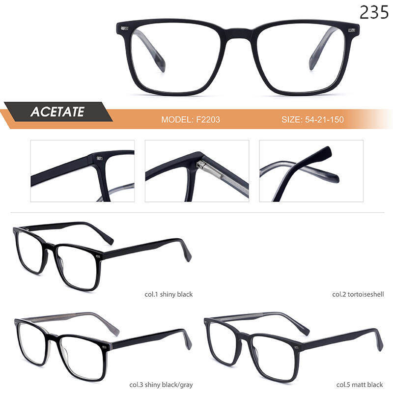 Dachuan Optical China Supplier Fashion Design Optical Glasses Series with Pattern Legs (3)