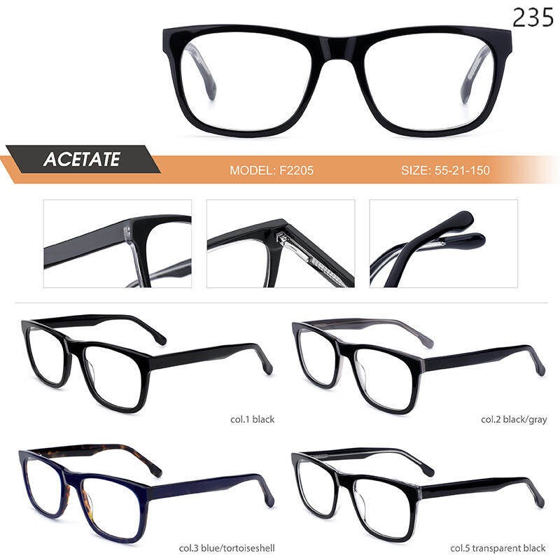 Dachuan Optical China Supplier Fashion Design Optical Glasses Series with Pattern Legs (4)