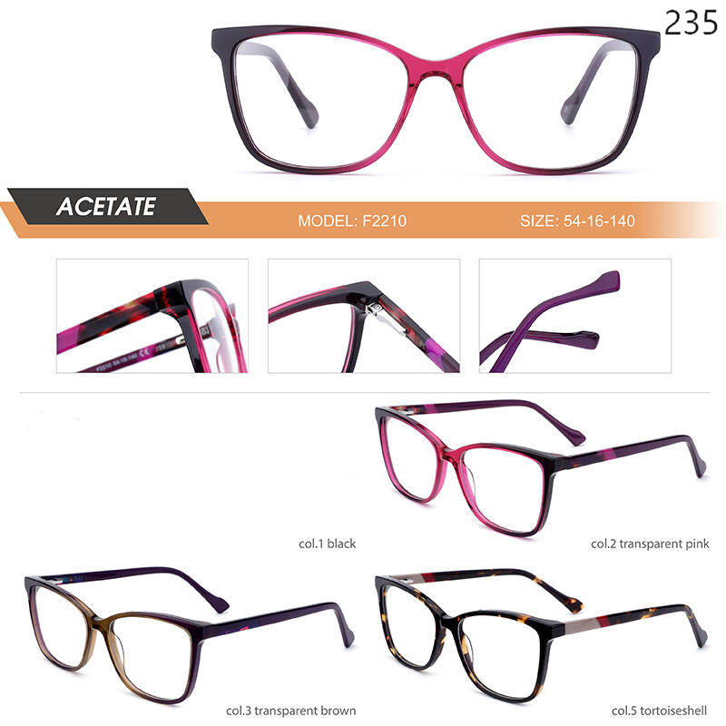 Dachuan Optical China Supplier Fashion Design Optical Glasses Series with Pattern Legs (8)