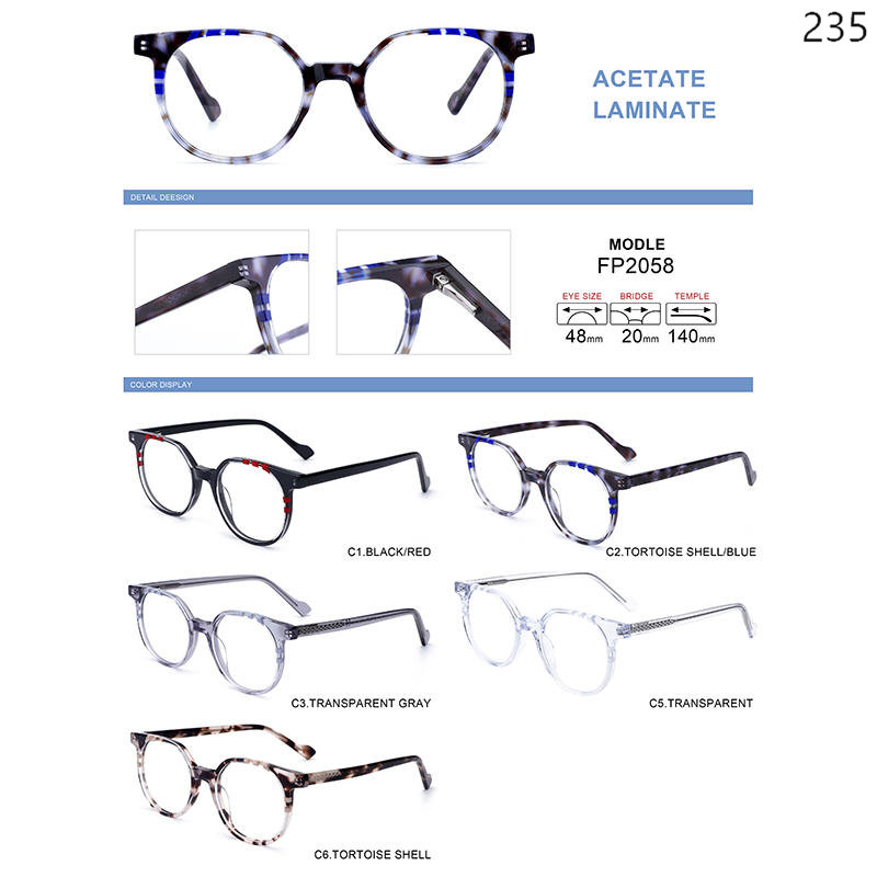Dachuan Optical China Wholesale New Arrival Acetate Optcal Frame Ready Stock with Multiple Styles Catalog (27)