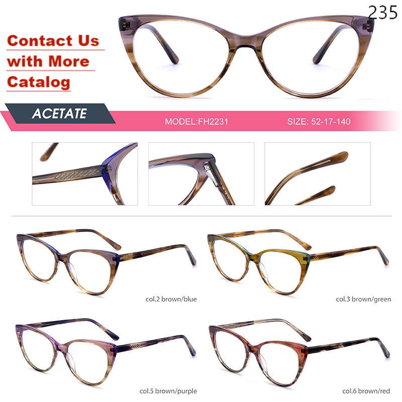 Dachuan Optical China Wholesale Ready Stock Fashion Acetate Optcal Frame with Many Styles Catalog (11)