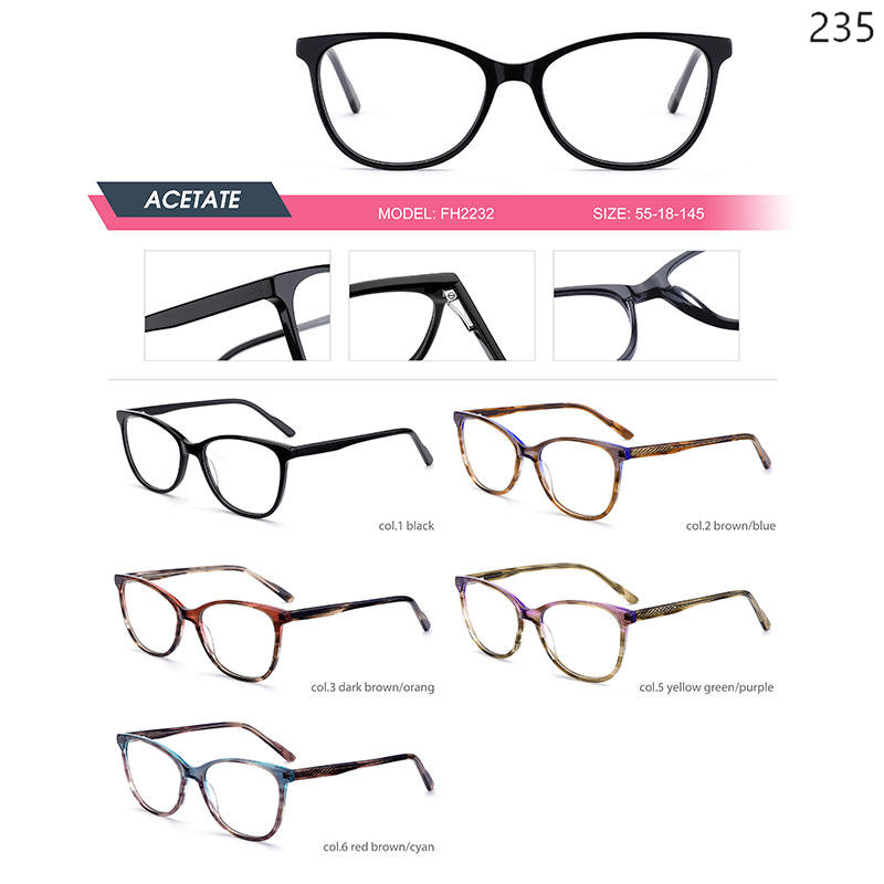 Dachuan Optical China Wholesale Ready Stock Fashion Acetate Optcal Frame with Many Styles Catalog (12)