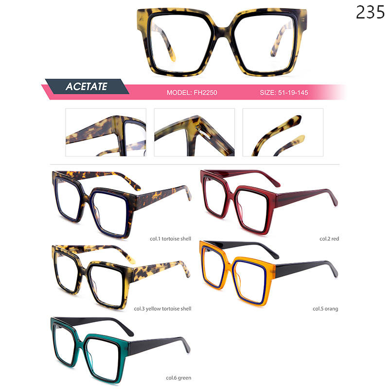 Dachuan Optical China Wholesale Ready Stock Fashion Acetate Optcal Frame with Many Styles Catalog (15)
