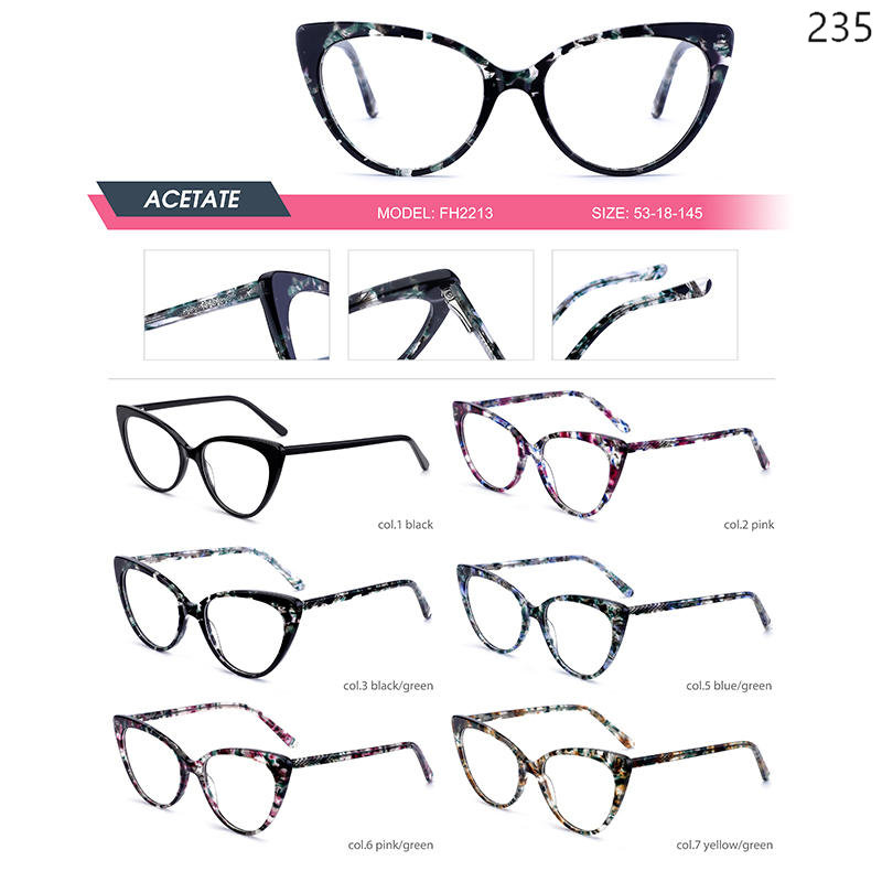 Dachuan Optical China Wholesale Ready Stock Fashion Acetate Optcal Frame with Many Styles Catalog (6)