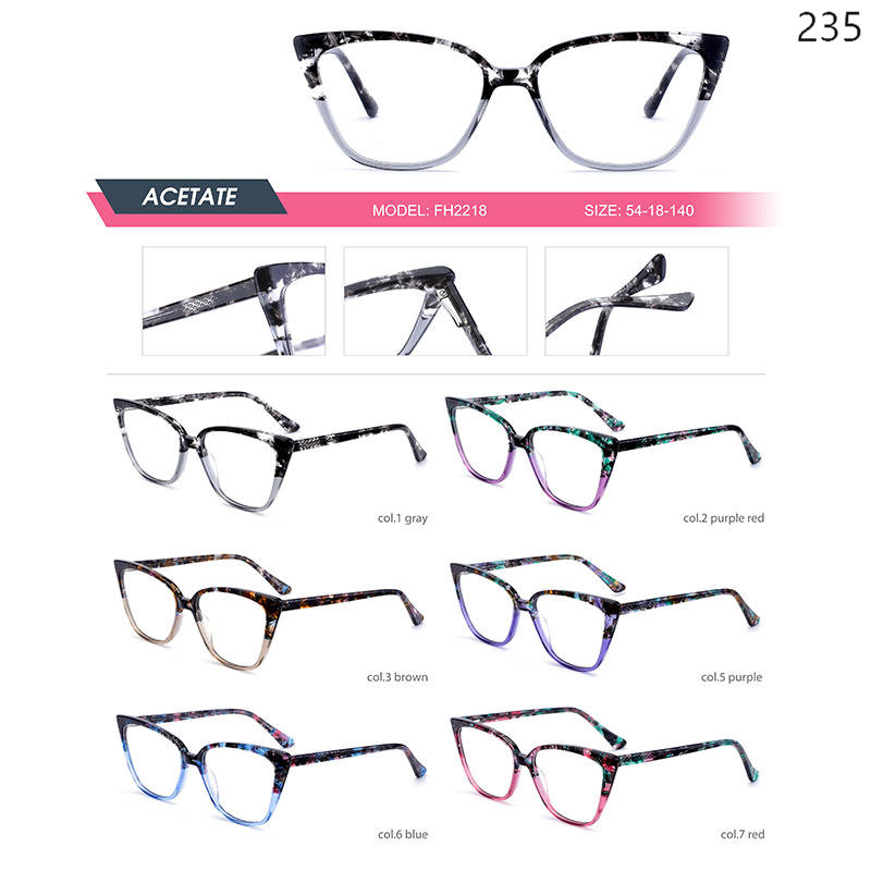 Dachuan Optical China Wholesale Ready Stock Fashion Acetate Optcal Frame with Many Styles Catalog (8)