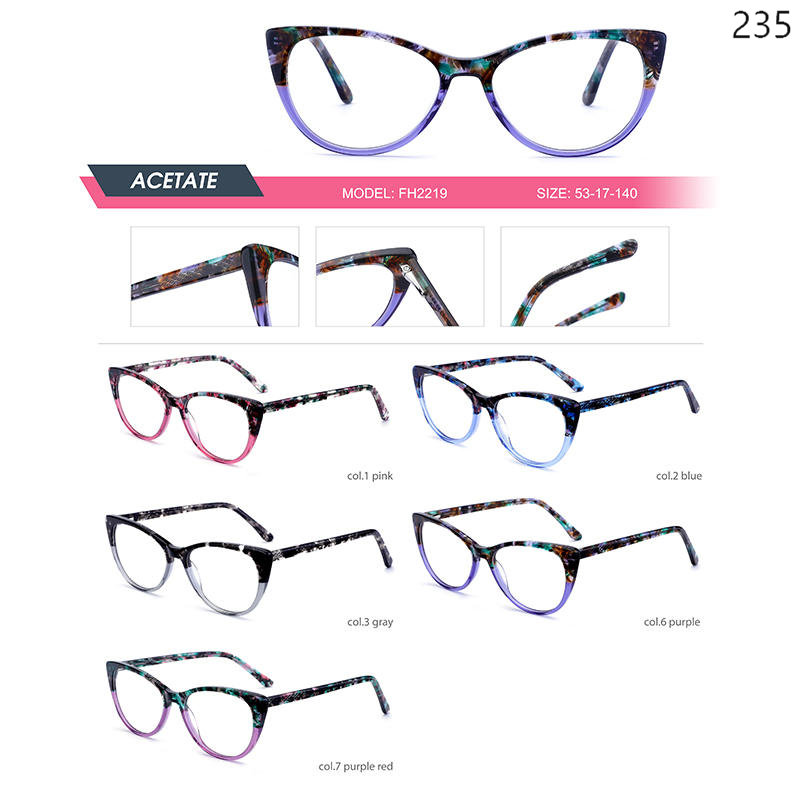 Dachuan Optical China Wholesale Ready Stock Fashion Acetate Optcal Frame with Many Styles Catalog (9)