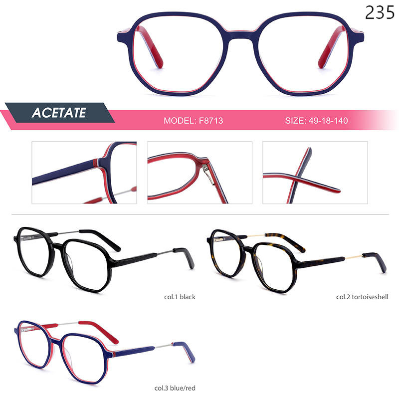 Dachuan Optical China Wholesale Ready Stock Unisex Acetate Optcal Frame with Multiple Styles Catalog (11)