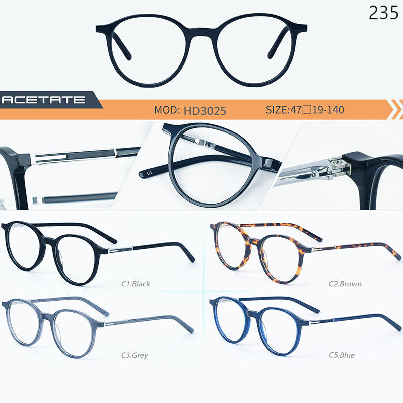 Dachuan Optical China Wholesale Ready Stock Unisex Acetate Optcal Frame with Multiple Styles Catalog (40)