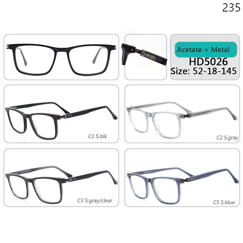 Dachuan Optical China Wholesale Unisex Classic Design Acetate Optcal Frame Ready Stock with Multiple Styles Catalog (18)