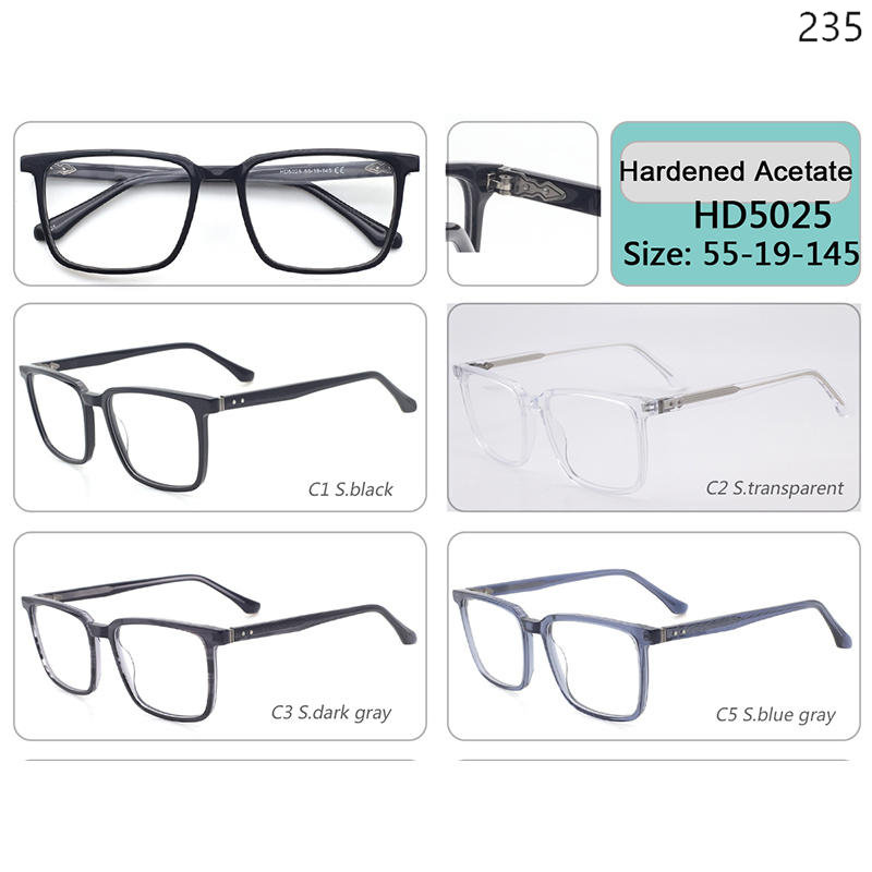 Dachuan Optical China Wholesale Unisex Classic Design Acetate Optcal Frame Ready Stock with Multiple Styles Catalog (4)