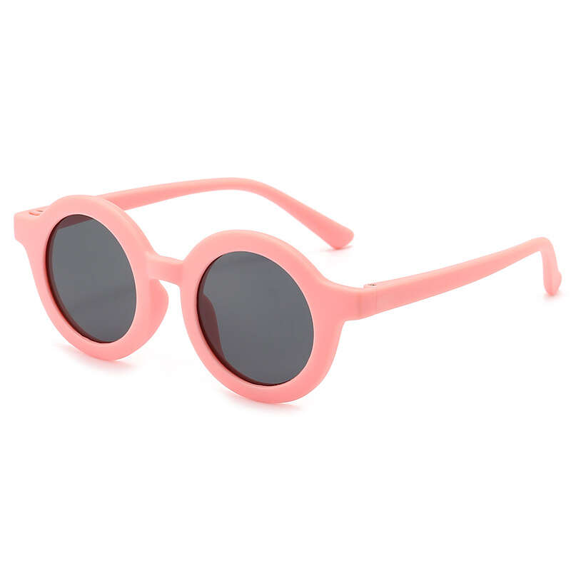 Dachuan Optical DJC6-054 China Supplier Kids Silicone Polarized Sunglasses with Round Shape (18)