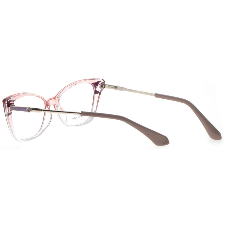 Dachuan Optical DOTR342002 China Supplier Cateye Shape TR Optical Glasses with Metal Decoration Legs (10)