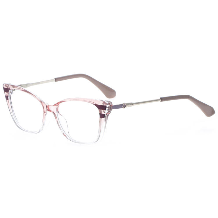 Dachuan Optical DOTR342002 China Supplier Cateye Shape TR Optical Glasses with Metal Decoration Legs (8)