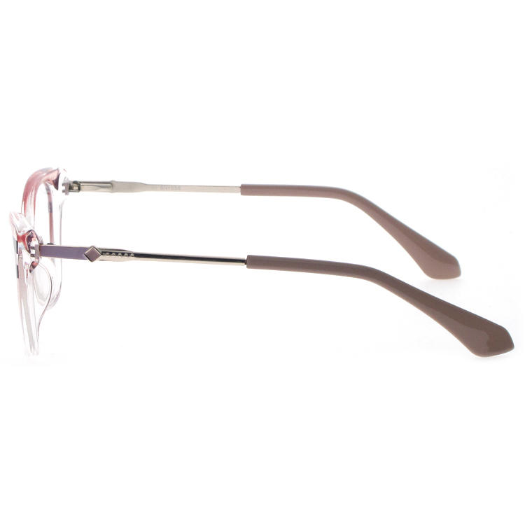 Dachuan Optical DOTR342002 China Supplier Cateye Shape TR Optical Glasses with Metal Decoration Legs (9)