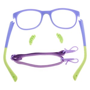 Dachuan Optical DOTR374004 China Supplier Double Color Baby Optical Glasses with Cute Style