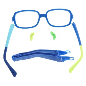 Dachuan Optical DOTR374009 China Supplier Rectangle Frame Baby Optical Glasses with TR90 Material