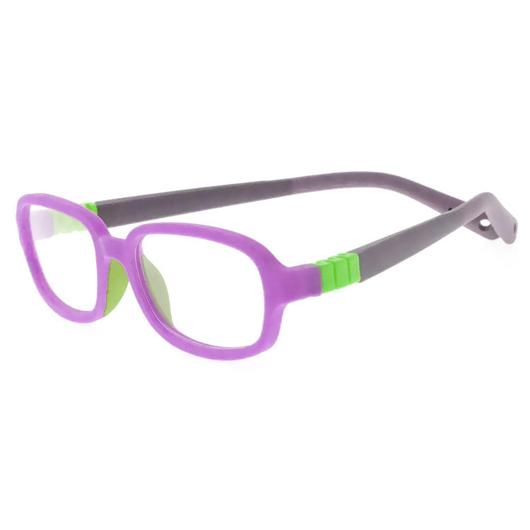Dachuan Optical DOTR374010 China Supplier Rectangle Frame Baby Optical Glasses with Double color  (8)