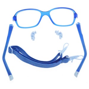 Dachuan Optical DOTR374011 China Supplier Rectangle Frame Baby Optical Glasses with Transparency Color