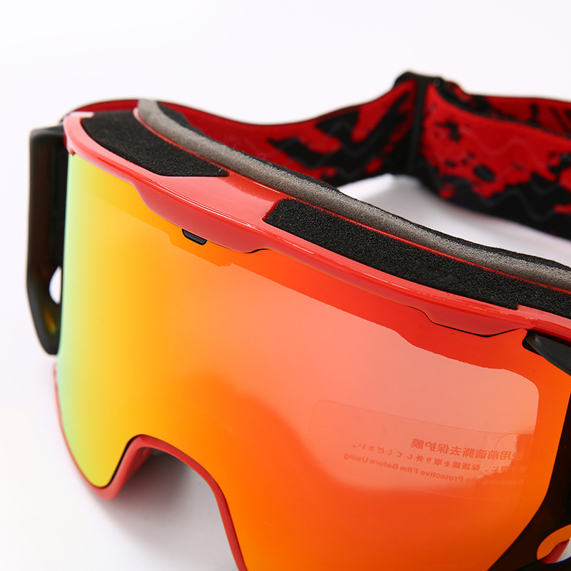 Dachuan Optical DRBHX23 China Supplier Antifog UV400 Ski Goggles Outdoor Sports Eyeglasses with Optical Frame Adaptation (38)