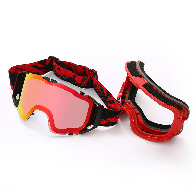 Dachuan Optical DRBHX23 China Supplier Antifog UV400 Ski Goggles Outdoor Sports Eyeglasses with Optical Frame Adaptation (39)