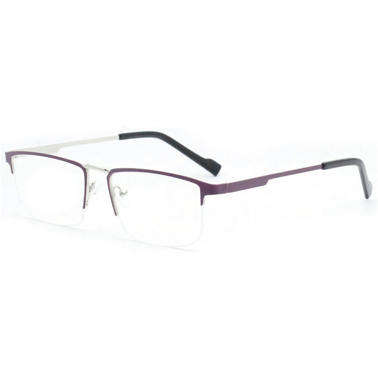 Dachuan Optical DRM368042 China Supplier Metal Half Rim Reading Glasses with Metal Hinge (6)